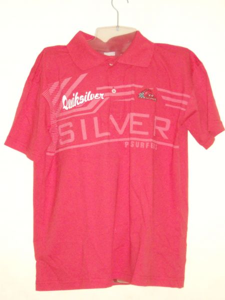 Camiseta QuickSilver Vermelha