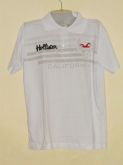 Camiseta Hollister Cinza Claro