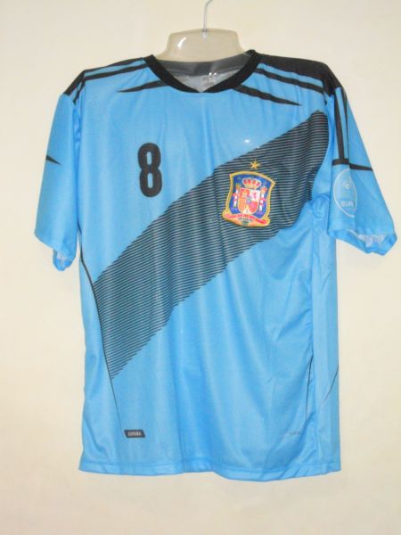 Camisa Seleção Espanha Azul Clara